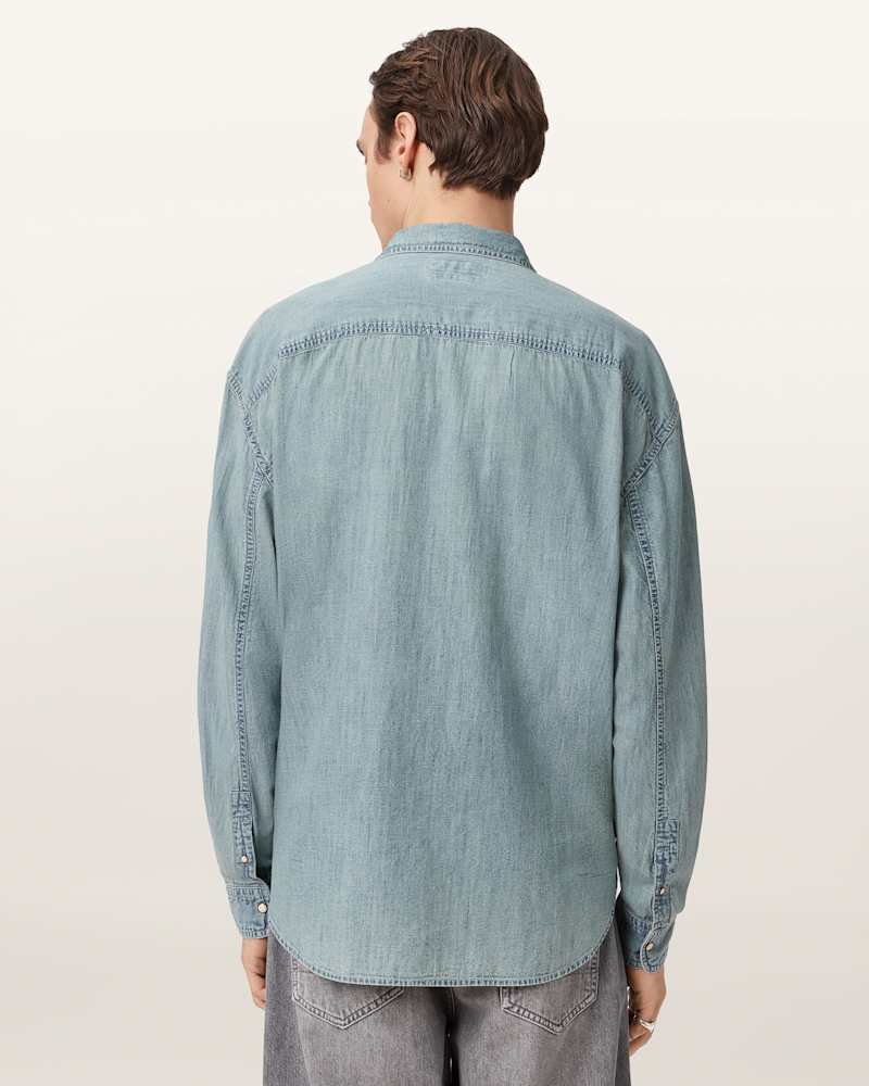 Gribbs Oversized Long Sleeve Shirt