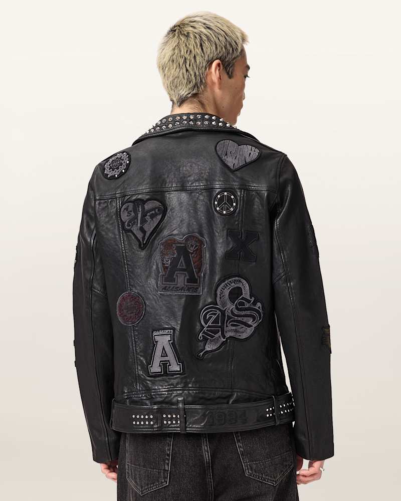 Cole Leather Biker Jacket