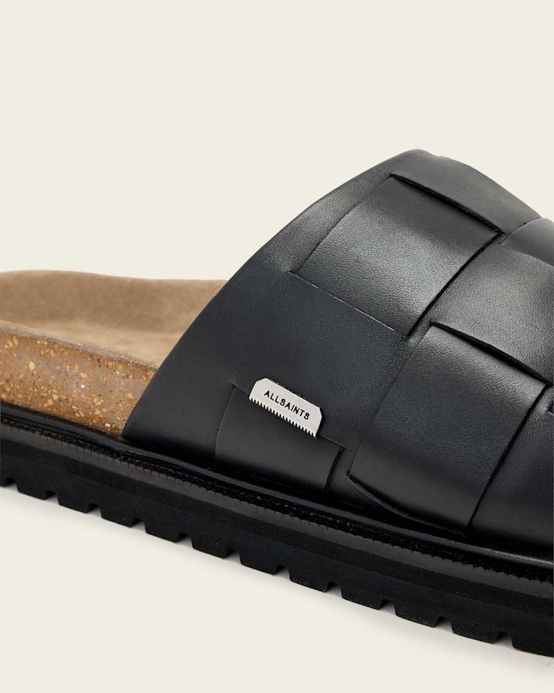 Randal Woven Leather Sandals