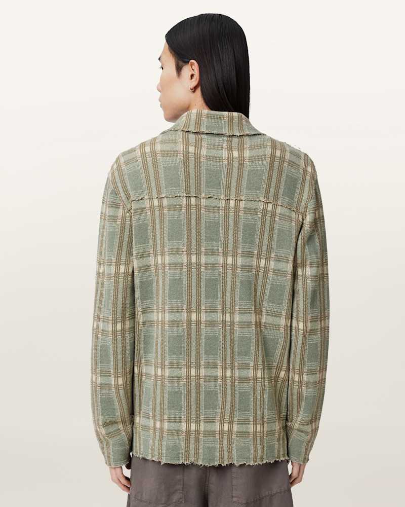 Solmar Knitted Check Cardigan