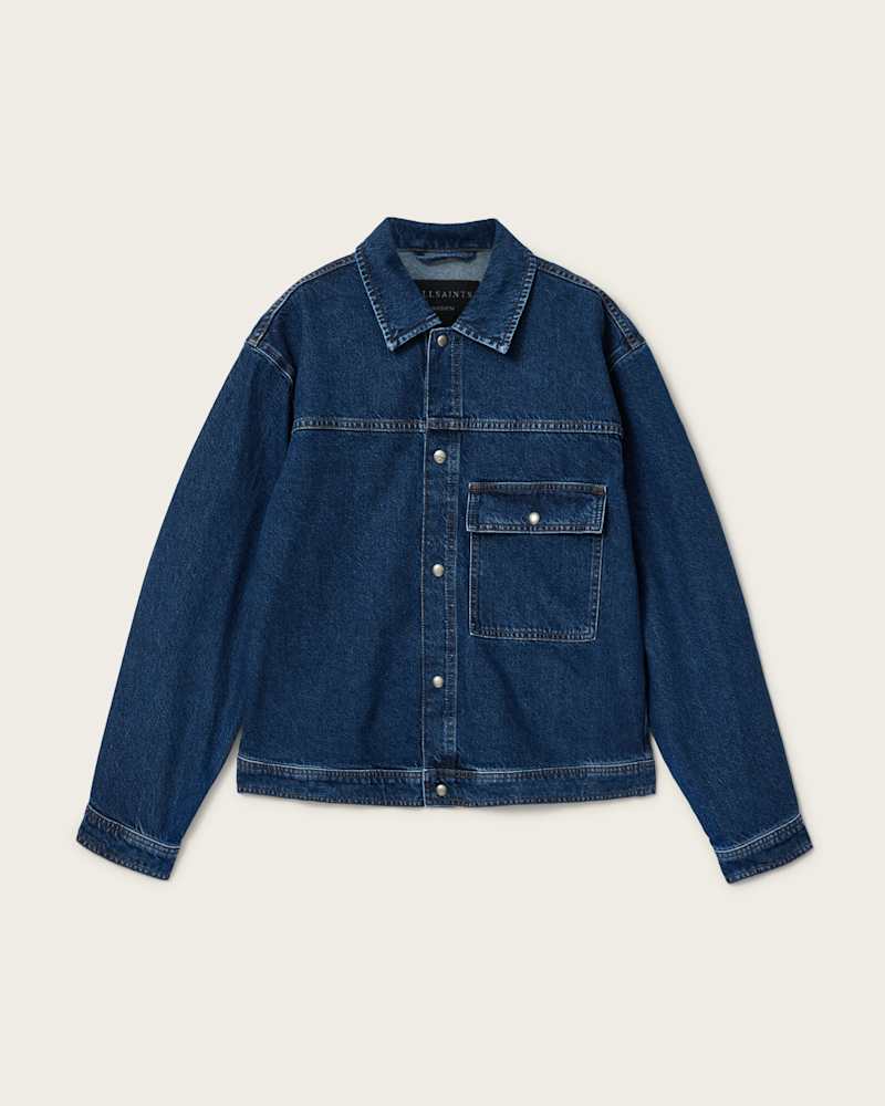 Cast Long Sleeve Boxy Denim Jacket