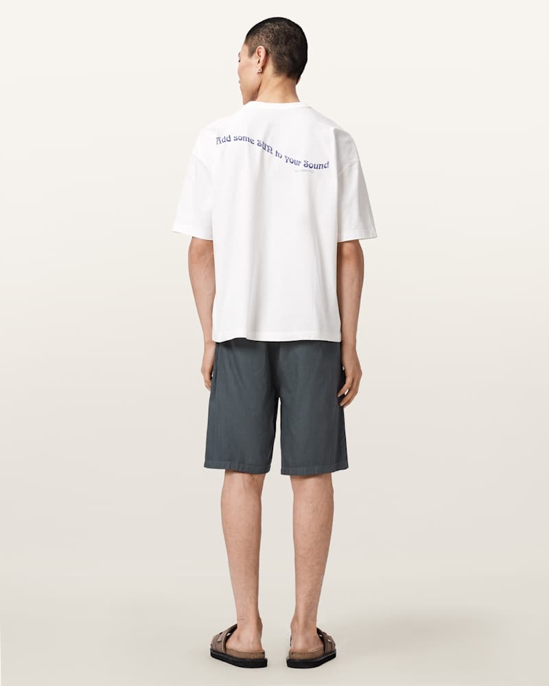 Corbett Relaxed Fit Linen Blend Shorts