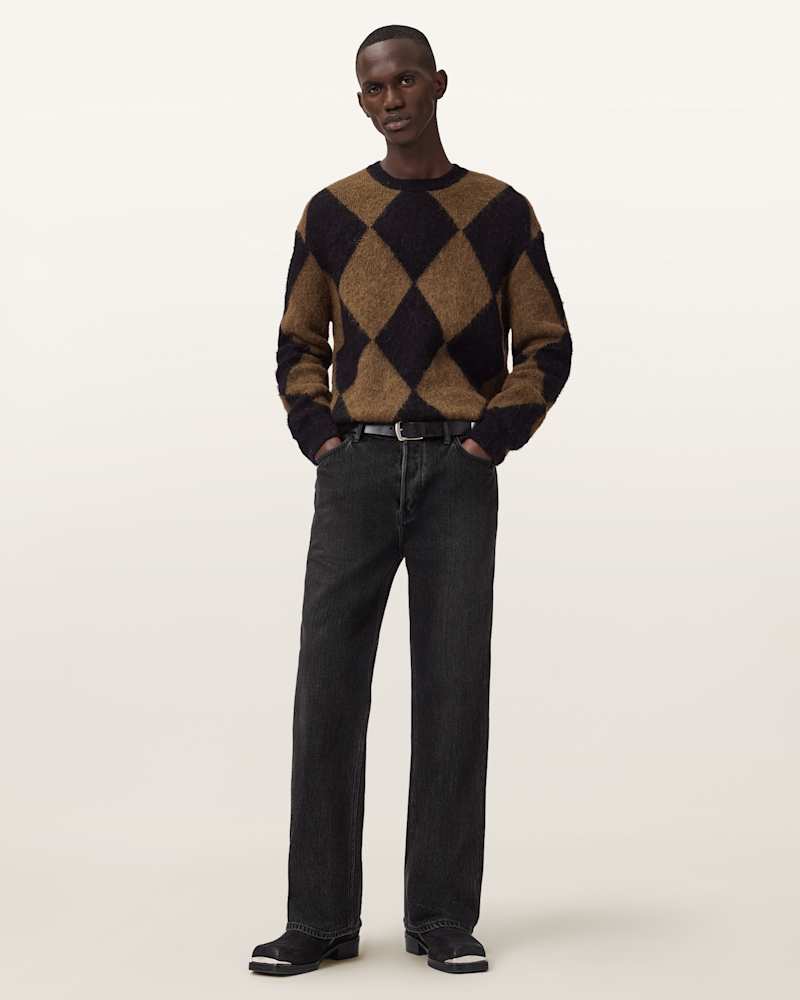 Bower Argyle Pattern Jumper