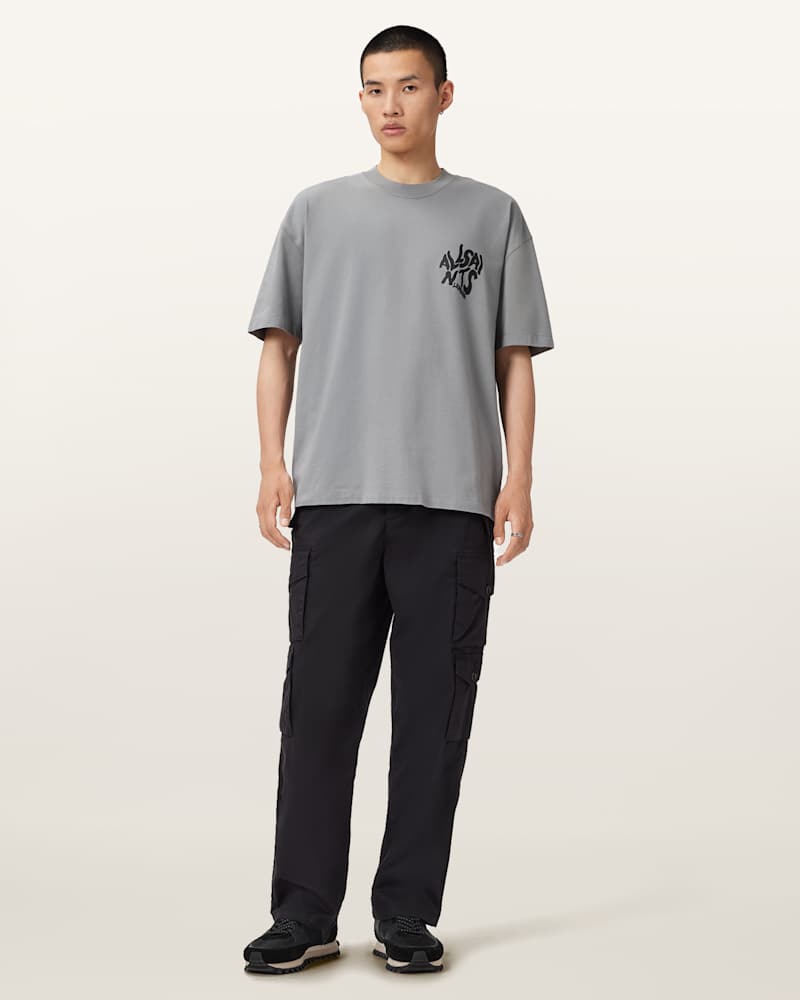 Orlando Logo Print Oversized T-Shirt