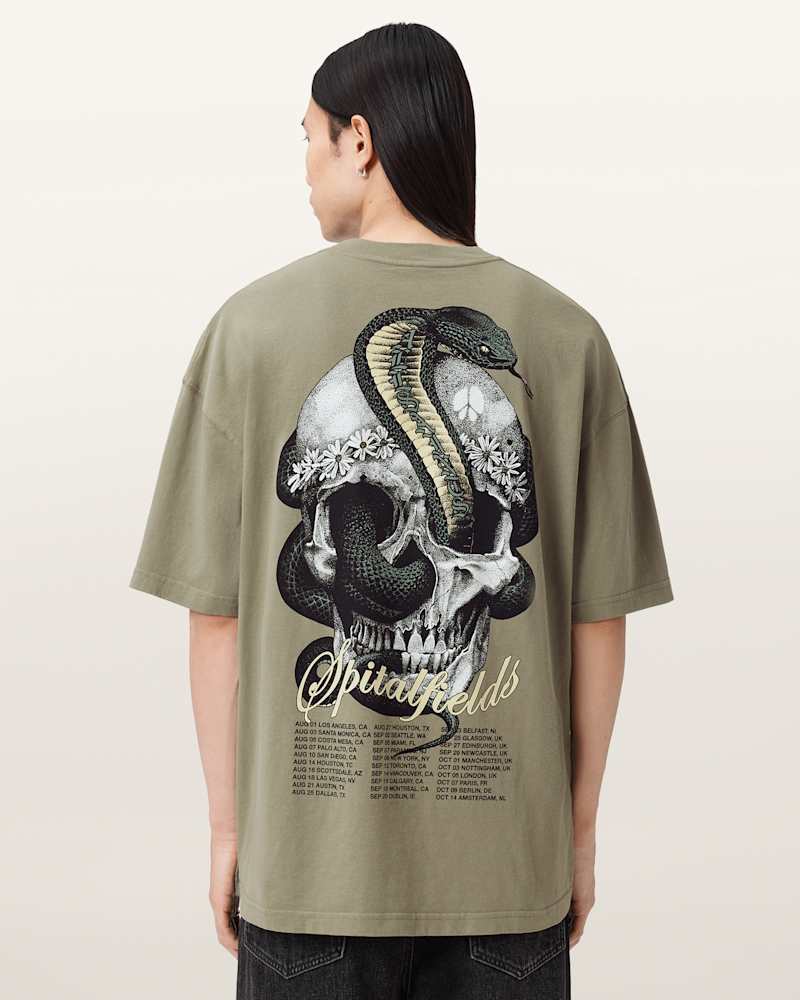 Snakehead Oversized Graphic T-Shirt