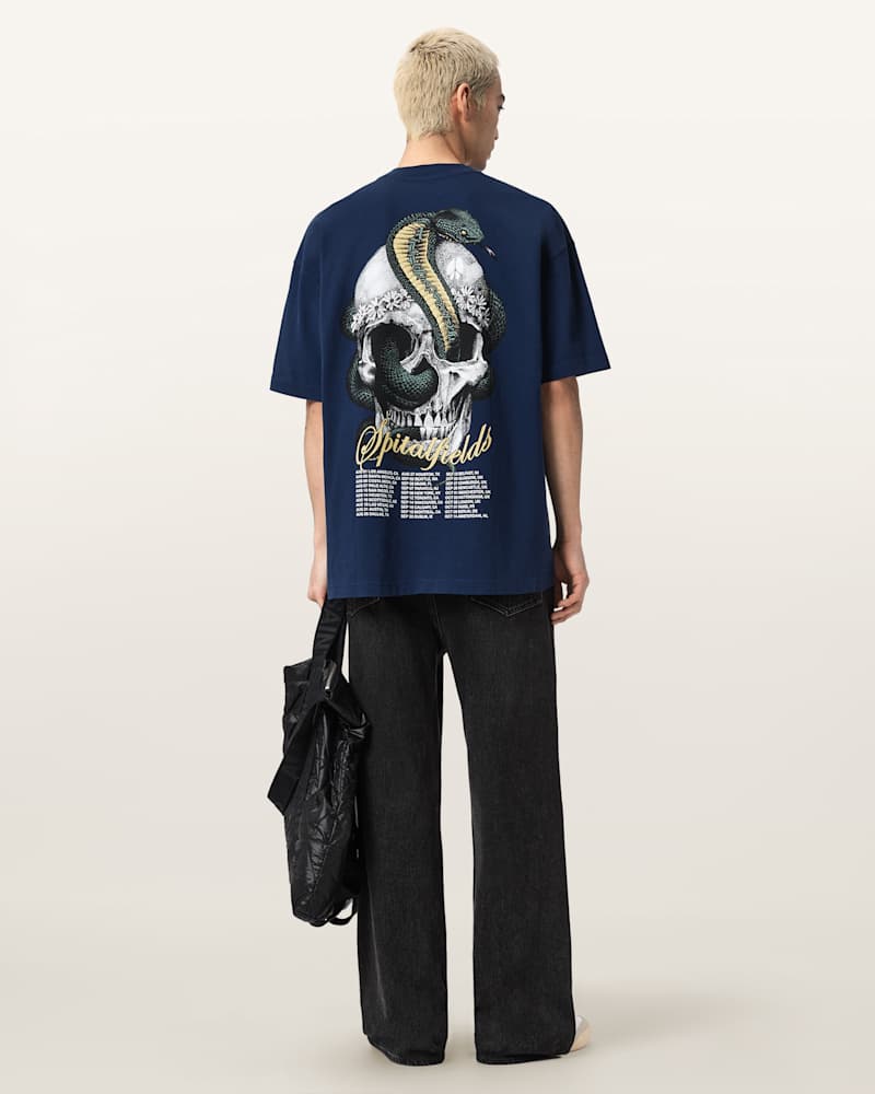 Snakehead Oversized Graphic T-Shirt