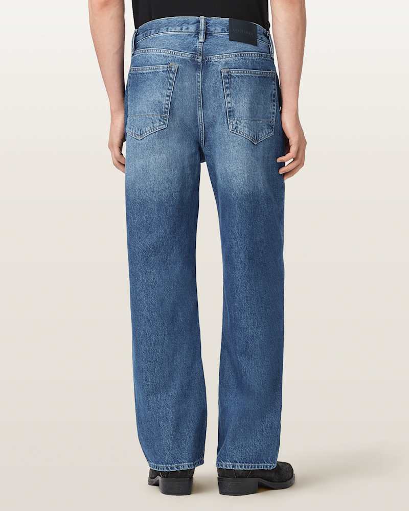 Mullen Straight Leg Loose Denim Jeans