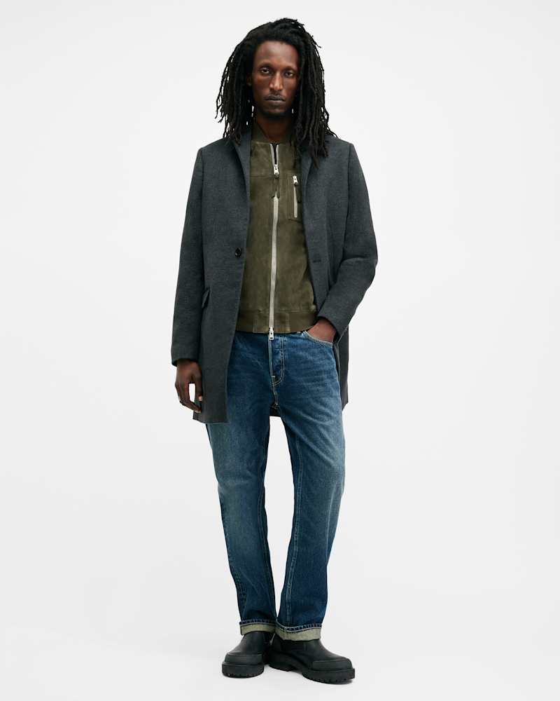 Kairo Suede Bomber Jacket