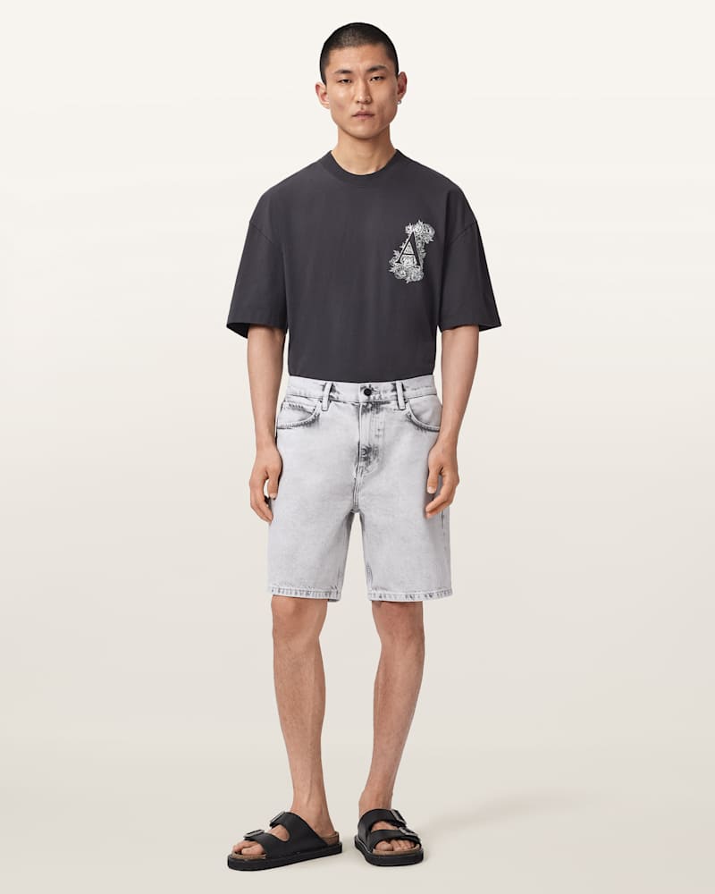 Lenny Loose Fit Denim Shorts