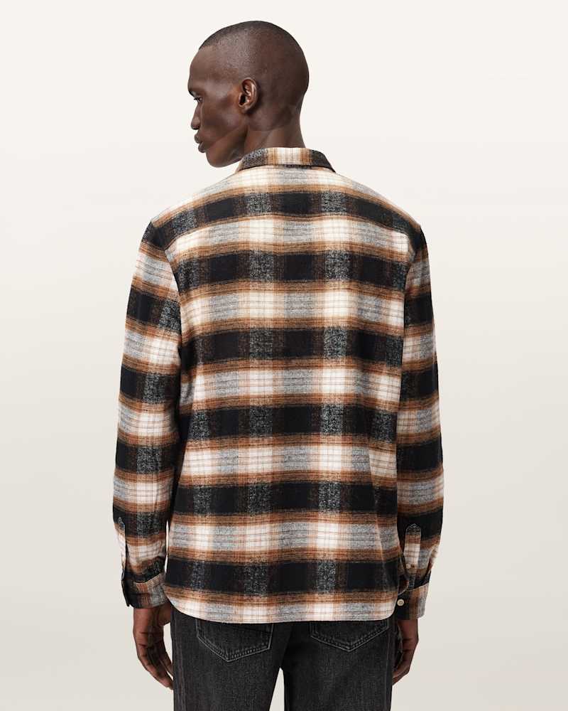 Mercy Checked Relaxed Fit Ramskull Shirt