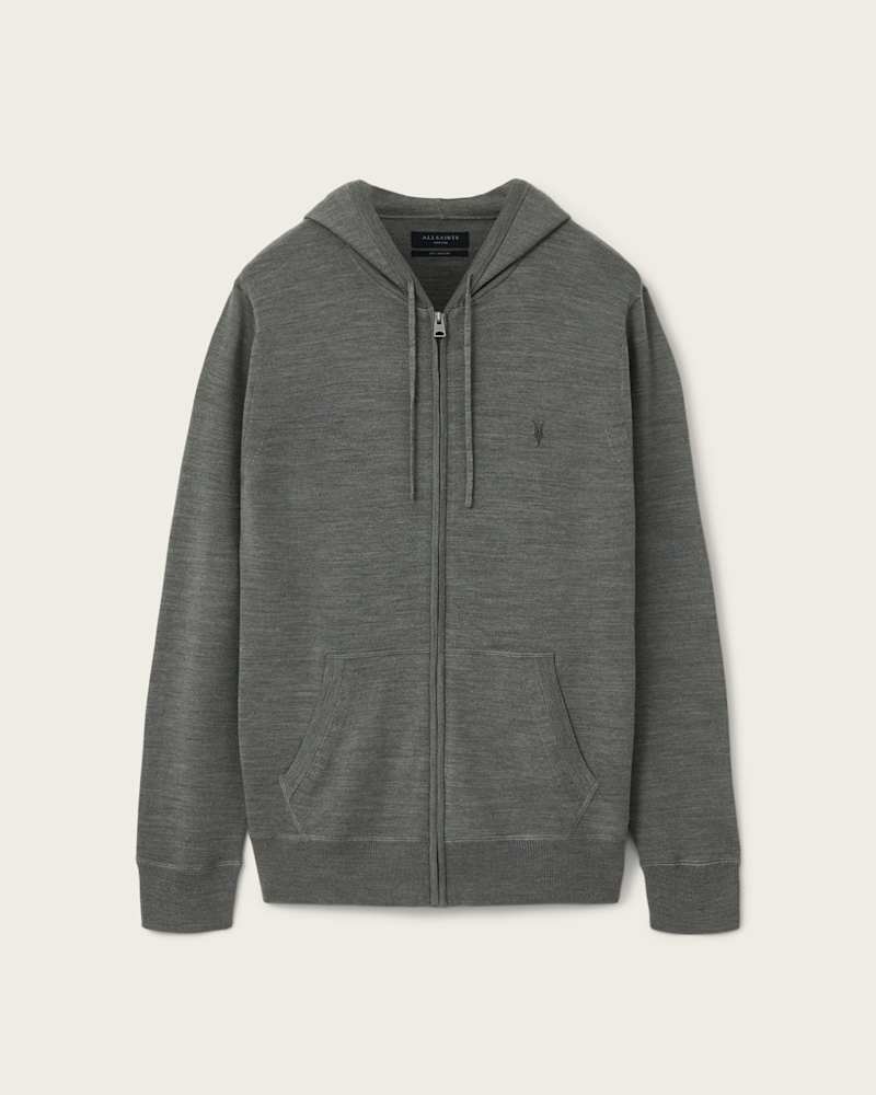 Mode Merino Zip Up Ramskull Hoodie