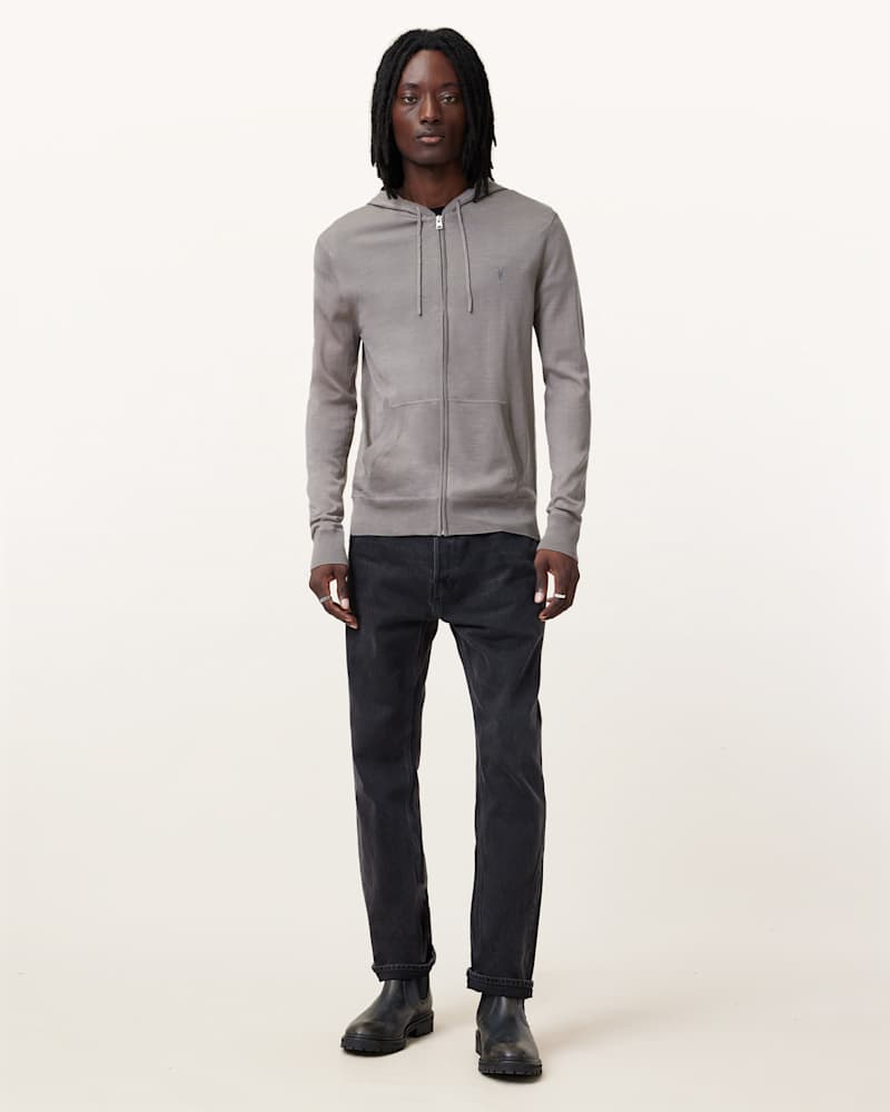 Mode Merino Zip Up Ramskull Hoodie