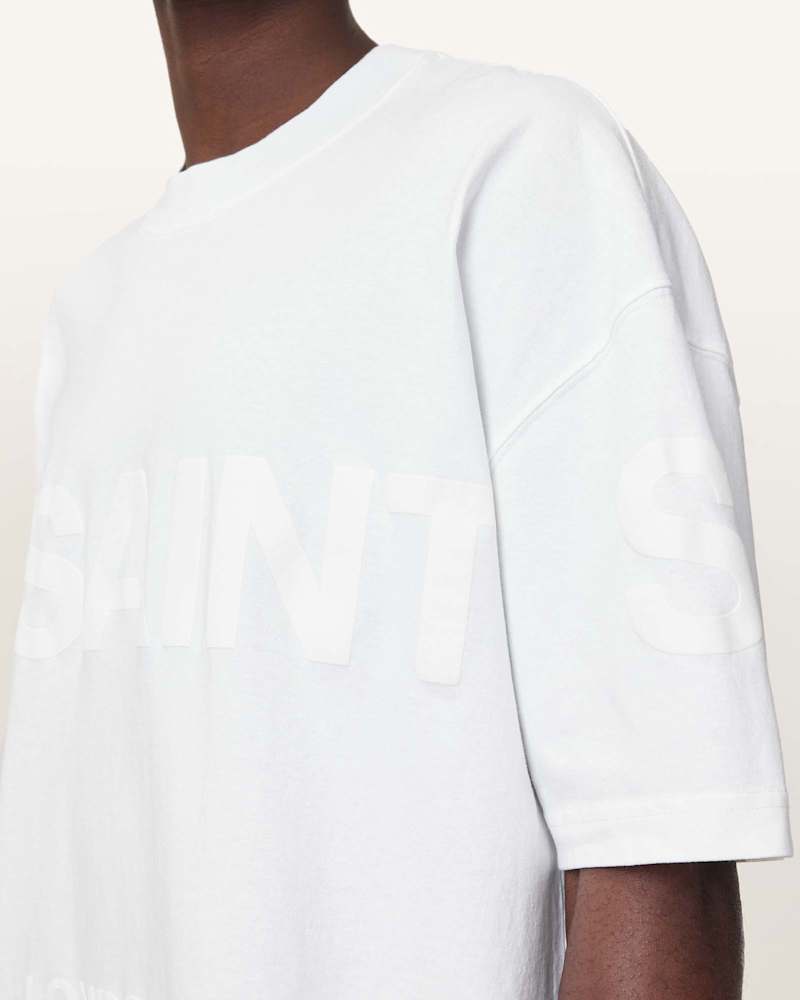 Biggy Oversized Logo Print T-Shirt