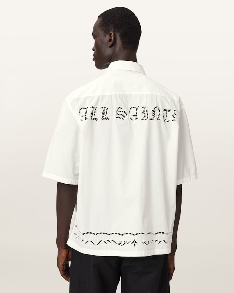 Field Oversized Short Sleeve Cotton Shirt
