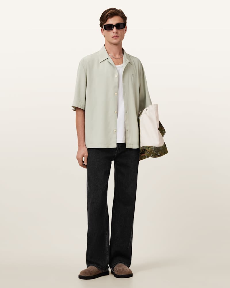 Rialto Oversized Short Sleeve Shirt