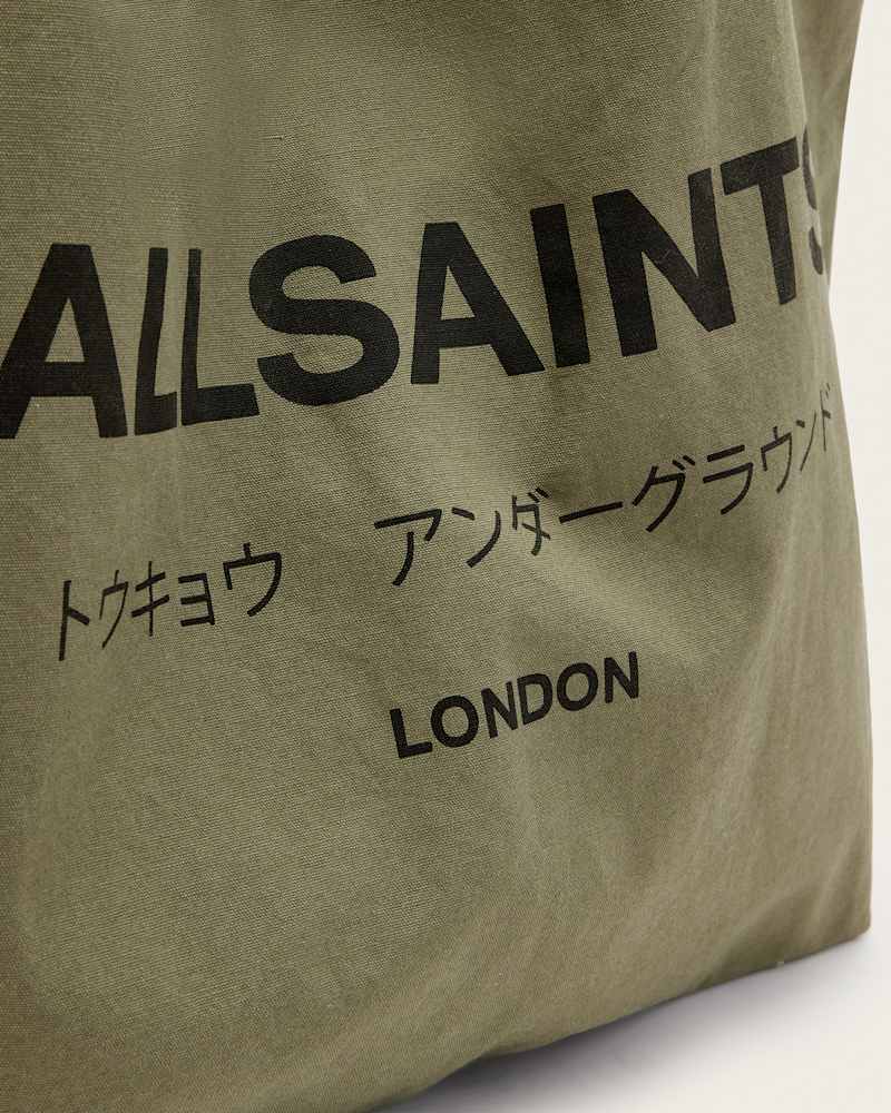 Underground Logo Printed Tote Bag