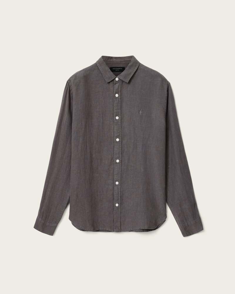 Loom Long Sleeve Linen Shirt