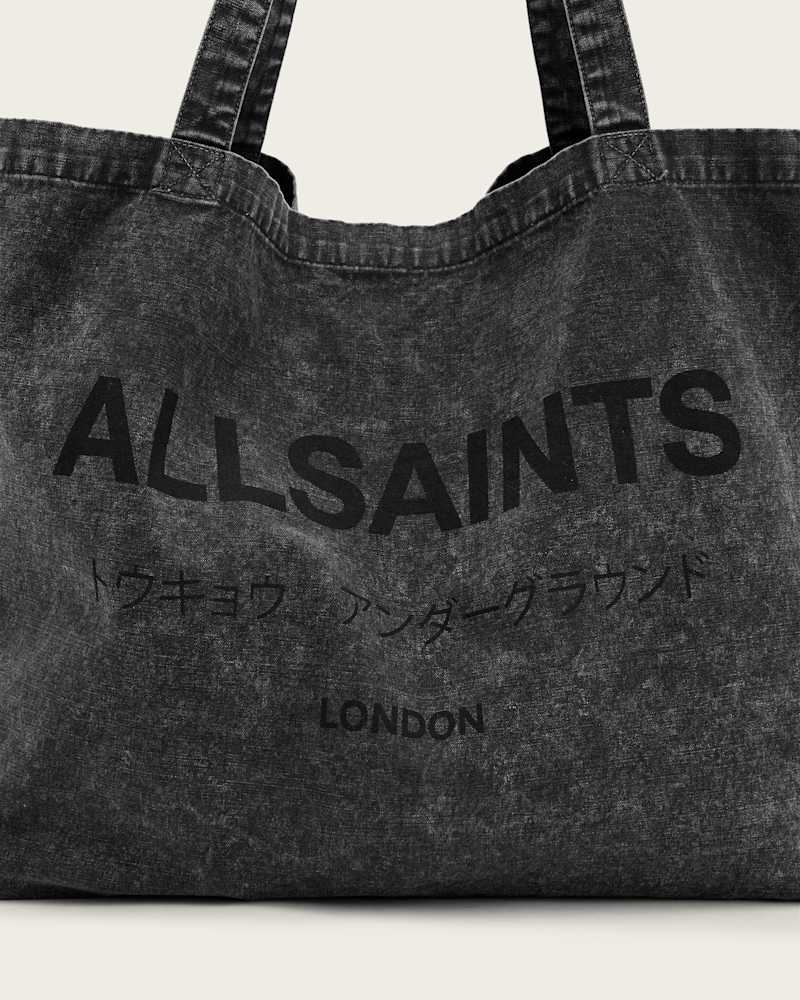Underground Acid Wash Logo Tote Bag