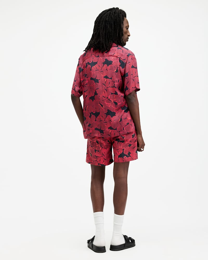 Kaza Elasticated Waist Floral Swim Shorts