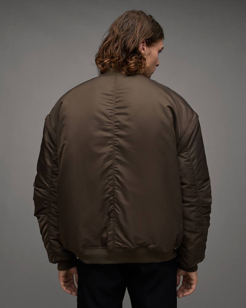 Akio 2-In-1 Recycled Quilt Bomber Jacket
