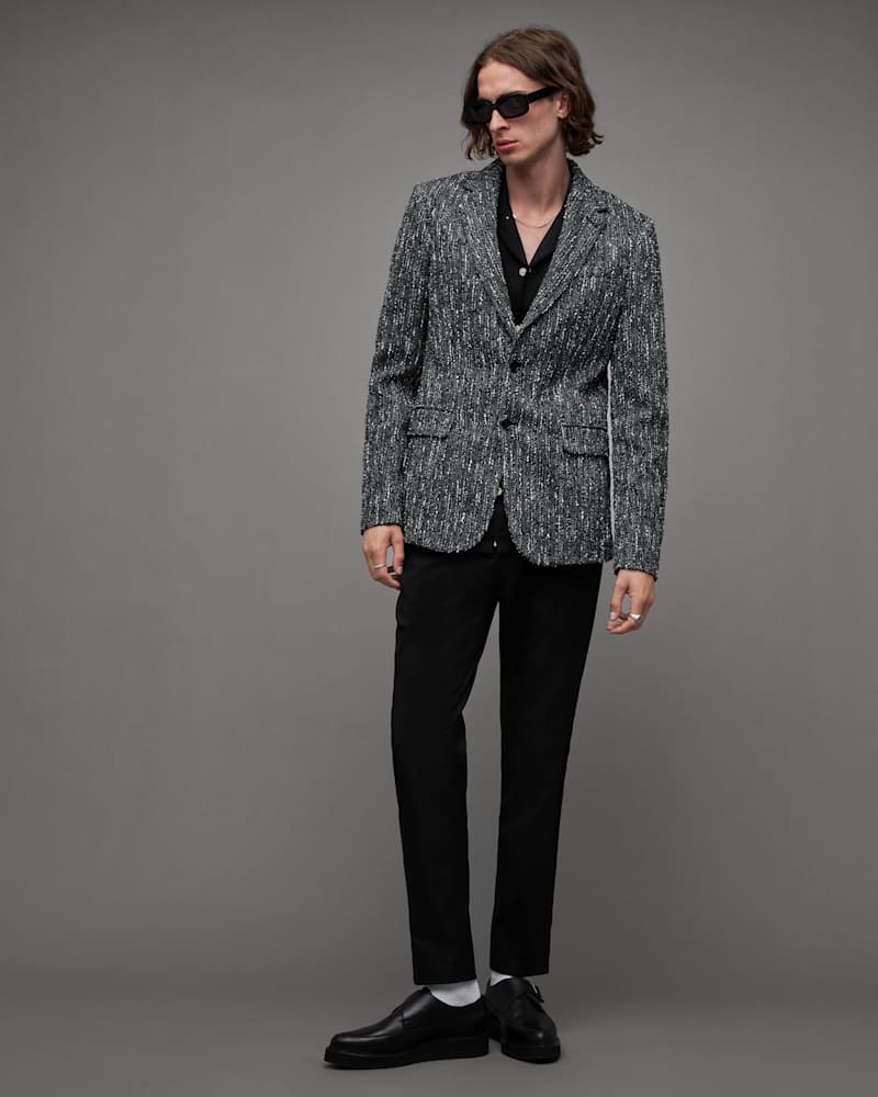 Argyll Textured Tailored Fit Blazer