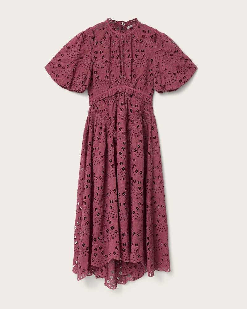 Odette Broiderie Anglais Maxi Dress