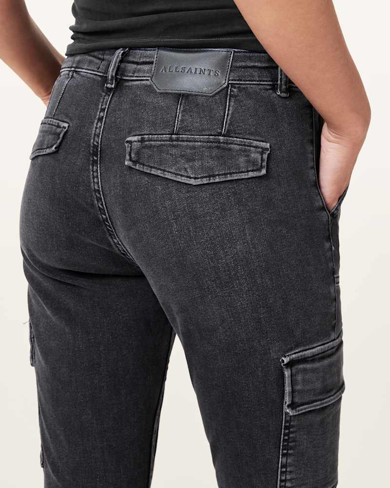 Duran Skinny Denim Cargo Jeans