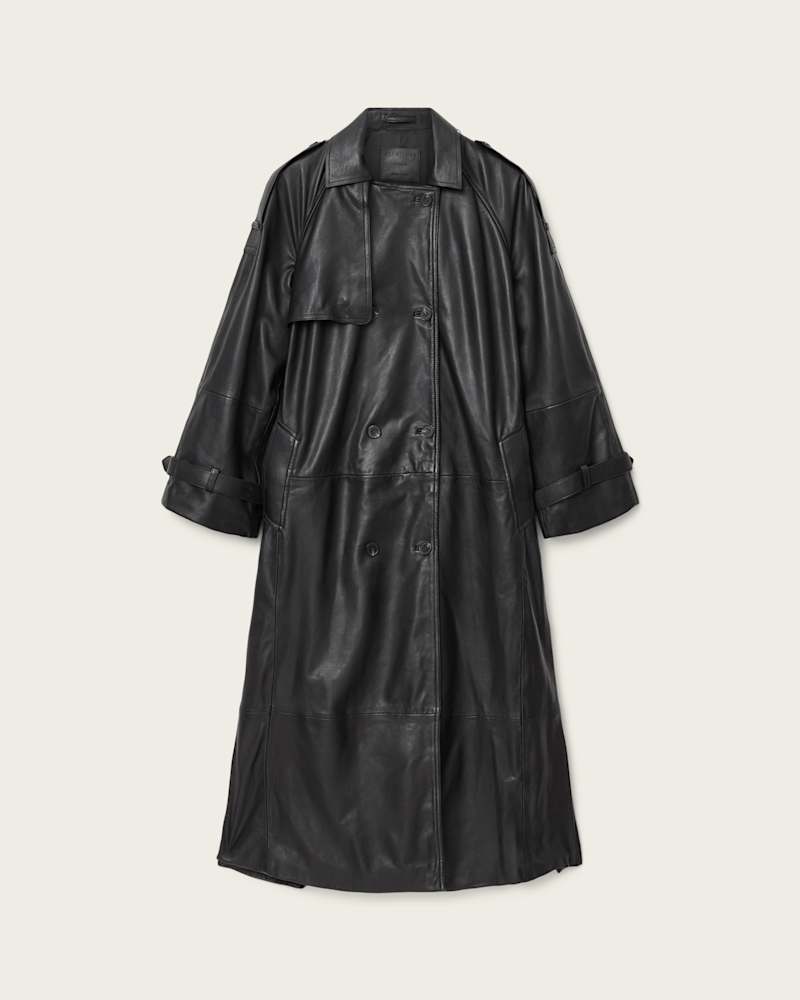 Reed Leather Trench