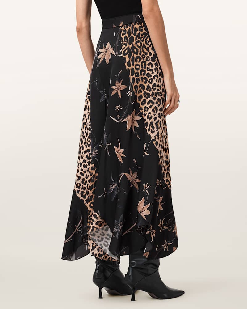 Arleen Multi Print Maxi Skirt