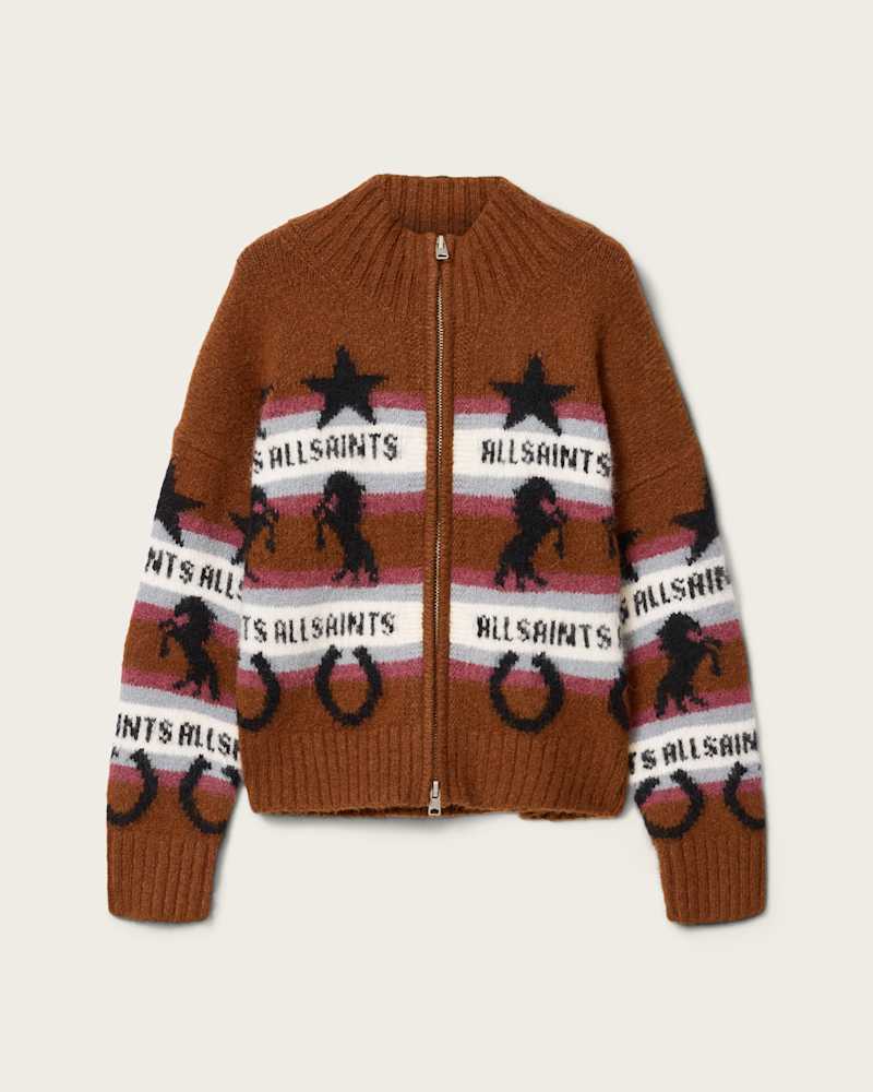 Epona Jacquard Cardigan