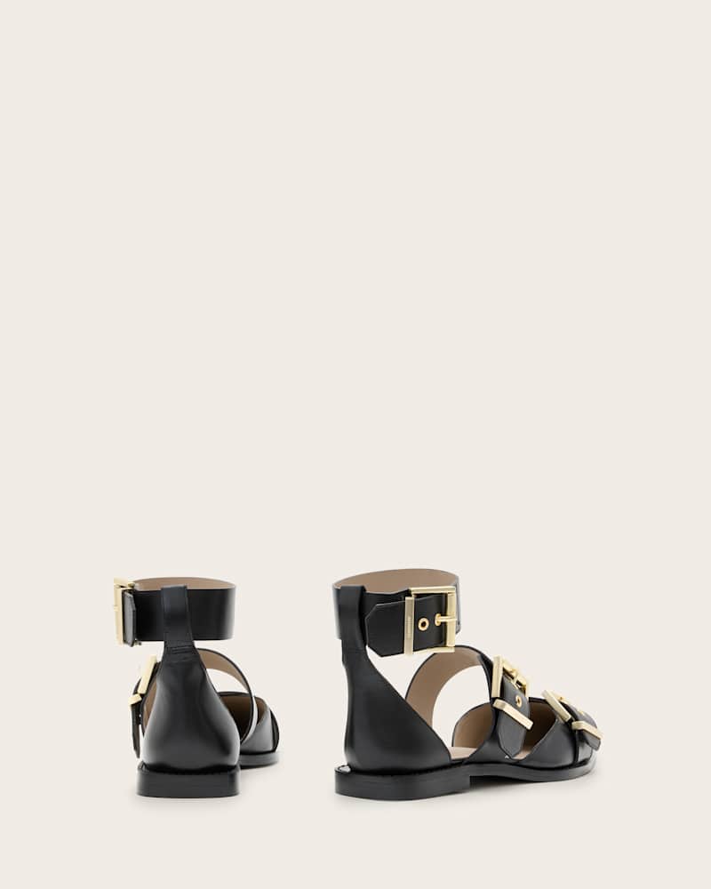 Sutton Leather Pointed Toe Shoes