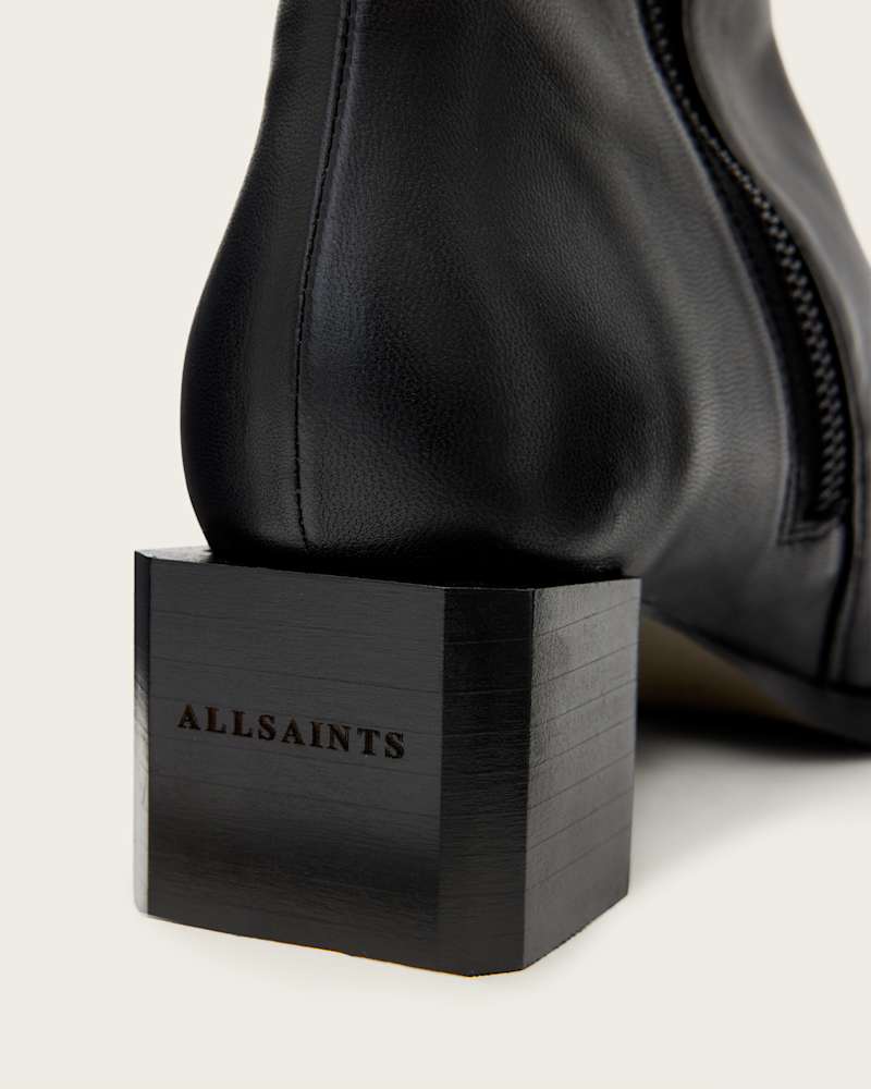Avril Leather Ankle Boots