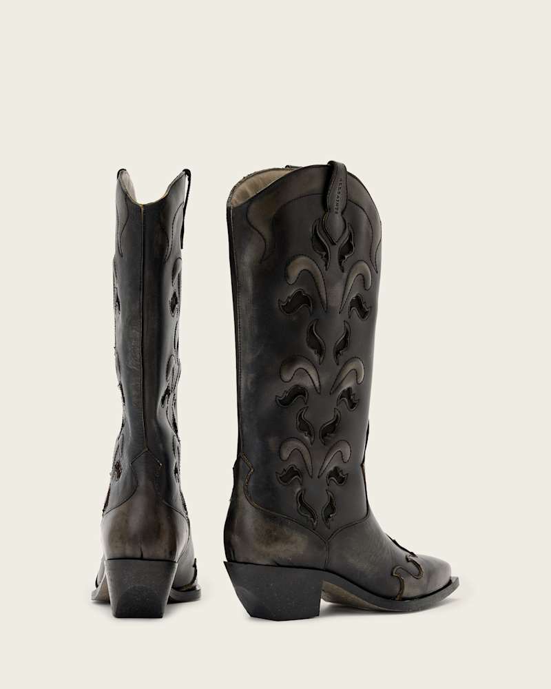 Dolly Western Leather Boots