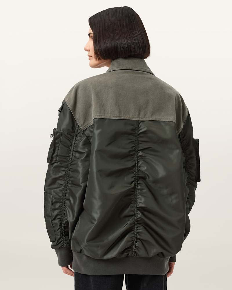 Verity Relaxed Fit Bomber Jacket