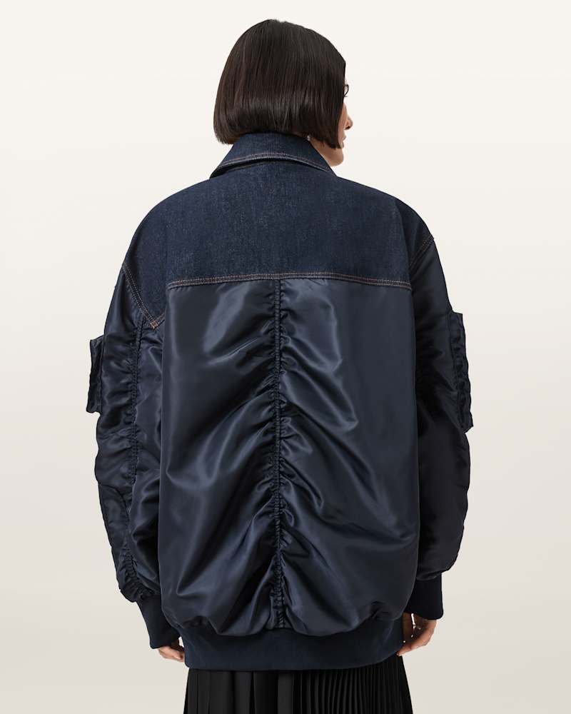Verity Relaxed Fit Bomber Jacket
