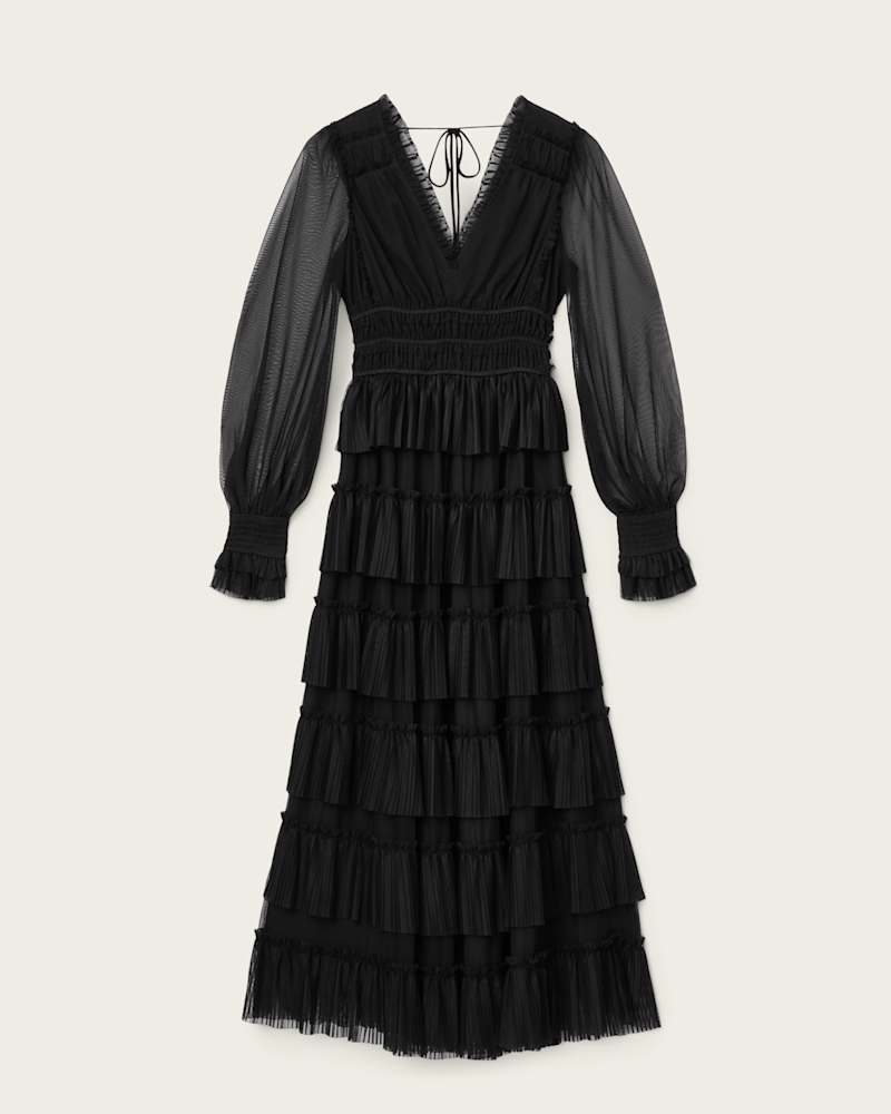 Xantara Shirred Maxi Dress