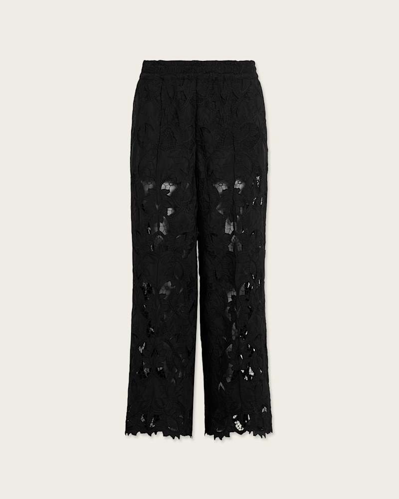 Charli Embroidered Straight Fit Trousers
