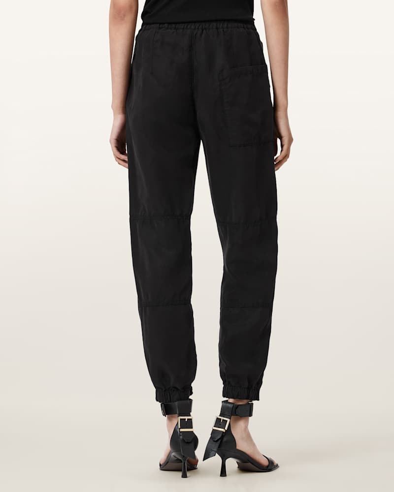 Val Cargo Linen Blend Trousers