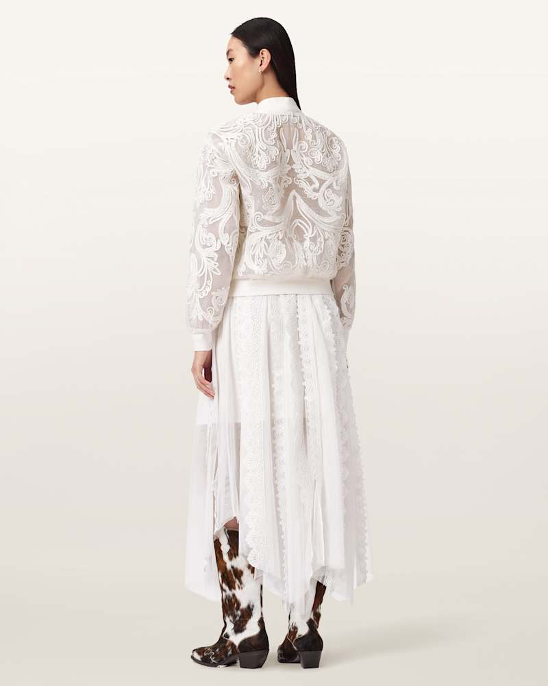 Vashtie Lace Maxi Skirt