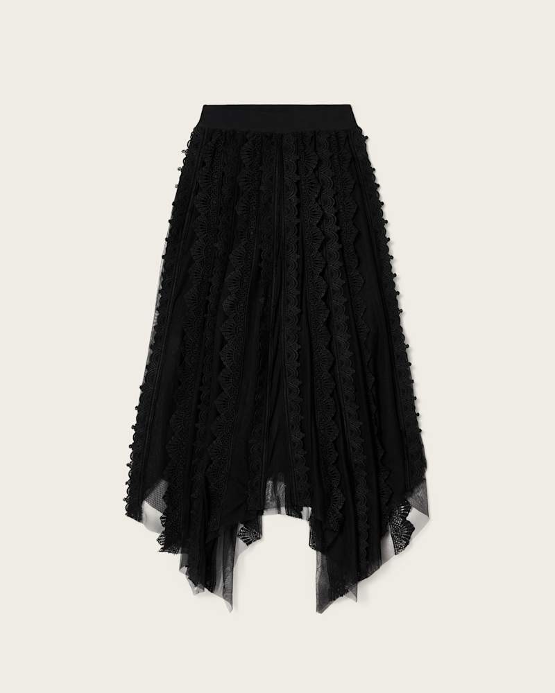 Vashtie Lace Maxi Skirt