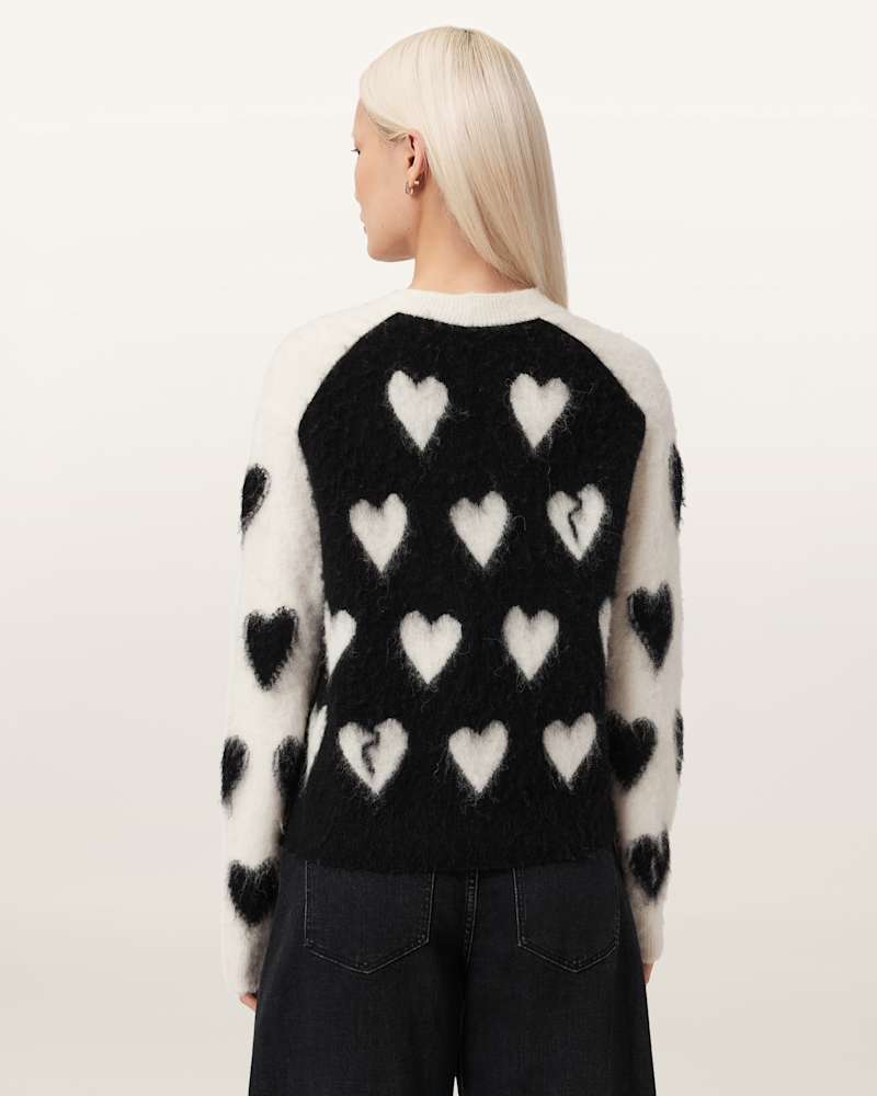 Scatter Heart Cardigan