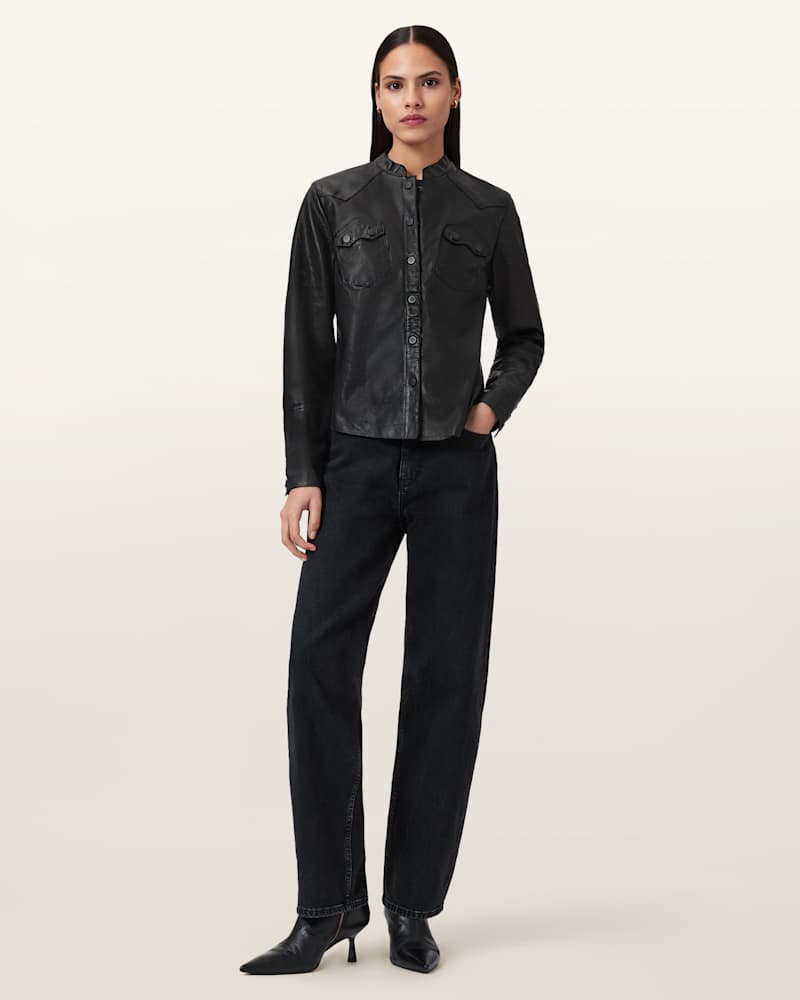 Rock Leather Shirt