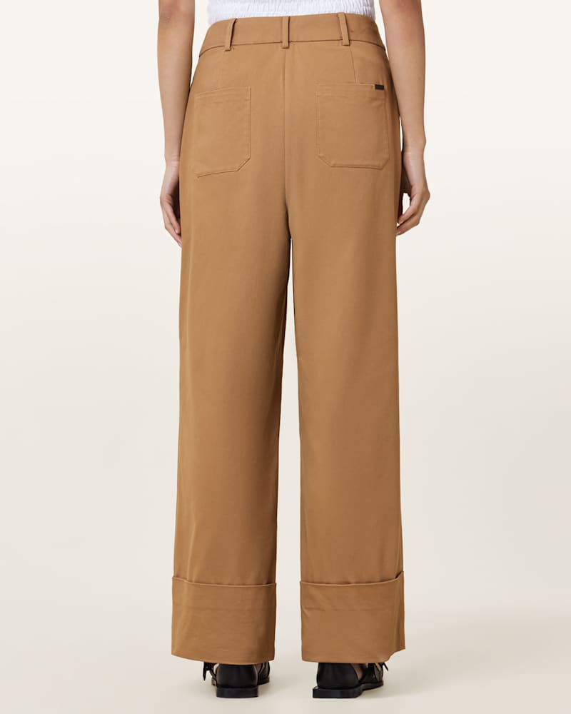 Poppy Brown Chino Trousers