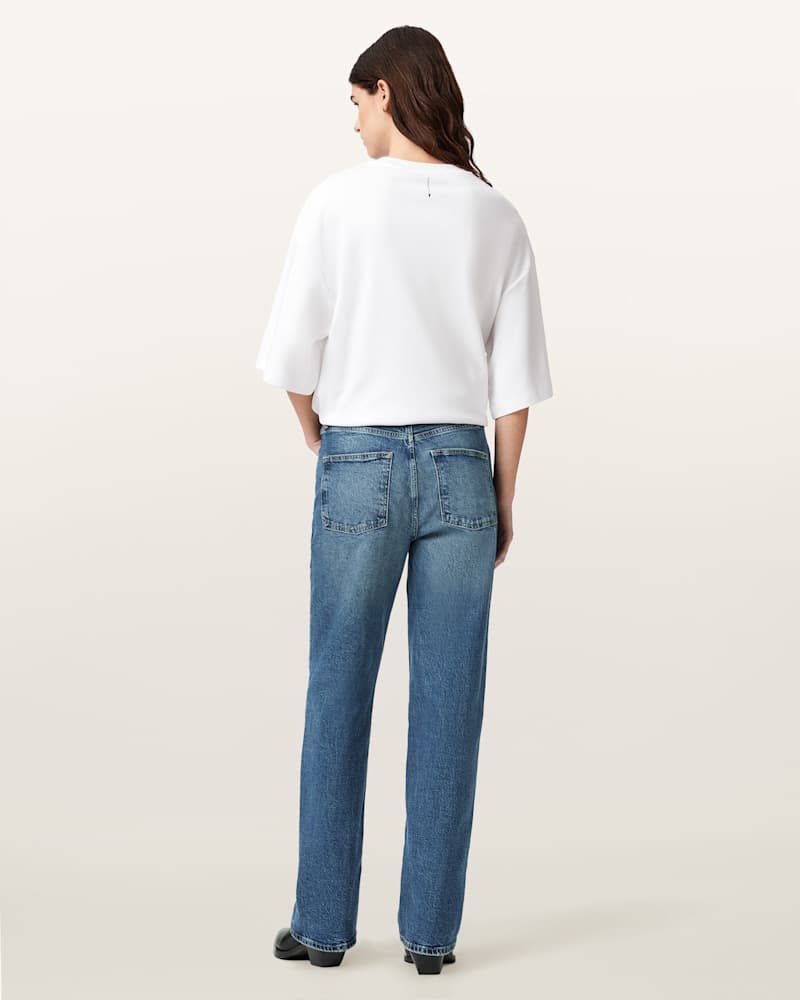 Ida Straight Leg Denim Jeans