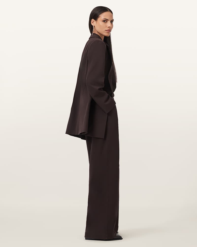 Aleida Lightweight Wide Leg Trousers 