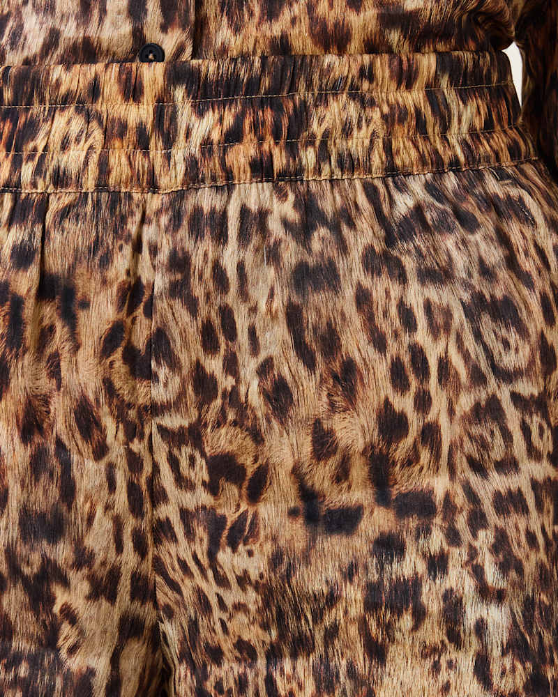 Charli Leopard Print Shorts