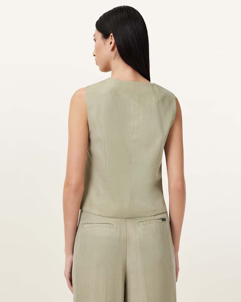Averie Tencel Relaxed Fit Waistcoat
