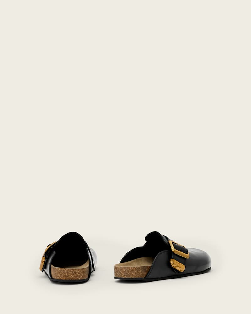 Staffa Adjustable Leather Mules