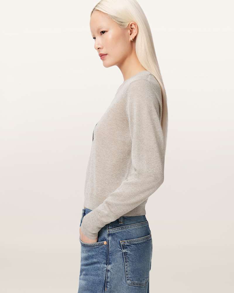 Deetz Knitted Motif Jumper