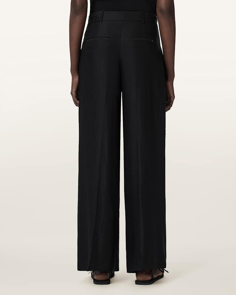 Charley Relaxed Fit Linen Blend Trousers